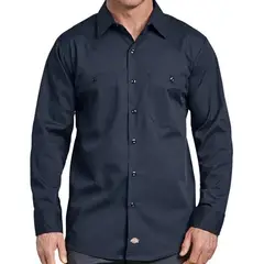 DICKIES - Camisa de rendimiento ventilada para hombre manga larga
