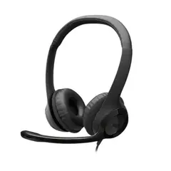 LOGITECH - Audífono H390 Usb-C Con Micrófono Y Cancelación De Ruido Color Negro Medianoche