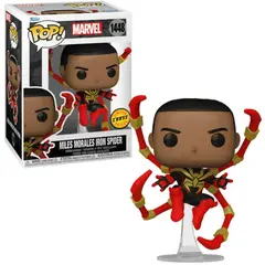 FUNKO - Pop SpiderMan - Hombre Araña - Miles Morales Iron Spider Chase Edition