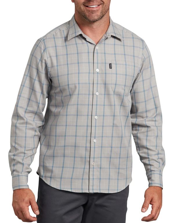 Camisa a cuadros de manga larga con hilo teñido y corte moderno X-Series