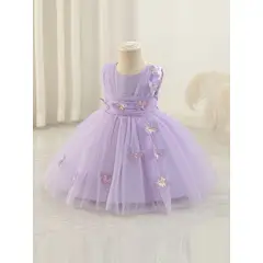 GENERICO - VESTIDO PARA NIÑA DE TEMATICA DE MARIPOSAS