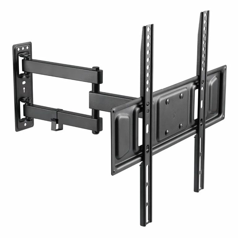 Rack Movible Doble Brazo Para Tv Koreano Pro-615A Compatible Con Pantallas De 32" A 65"