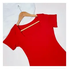 RYBIU IMPORT - Body Mujer Cuello Cuadrado R