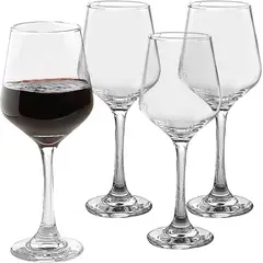 GENERICO - Set De Copas De Vino Tinto X 4 Piezas 465ml