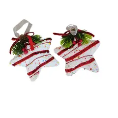 GENERICO - Decoración De Árbol En Forma De Estrella X 2 UND