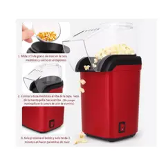 GENERICO - MAQUINA ELECTRICA PARA PALOMITAS DE MAIZ USO SIN ACEITE