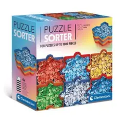 CLEMENTONI - Clasificador de Rompecabezas - Puzzle Sorter Multicolor