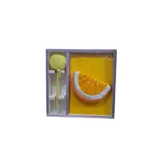 GENERICO - DIARIO CUADERNO PELUCHE SANDIA CON LAPICERO EN CAJA