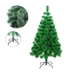 GENERICO - Árbol de Navidad Semi Nevado 1.80 m con Puntas Nevadas Premium