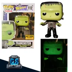 FUNKO - POP FRANKENSTEIN GLOWS 112 HOT TOPIC EXCLUSIVE MONSTERS