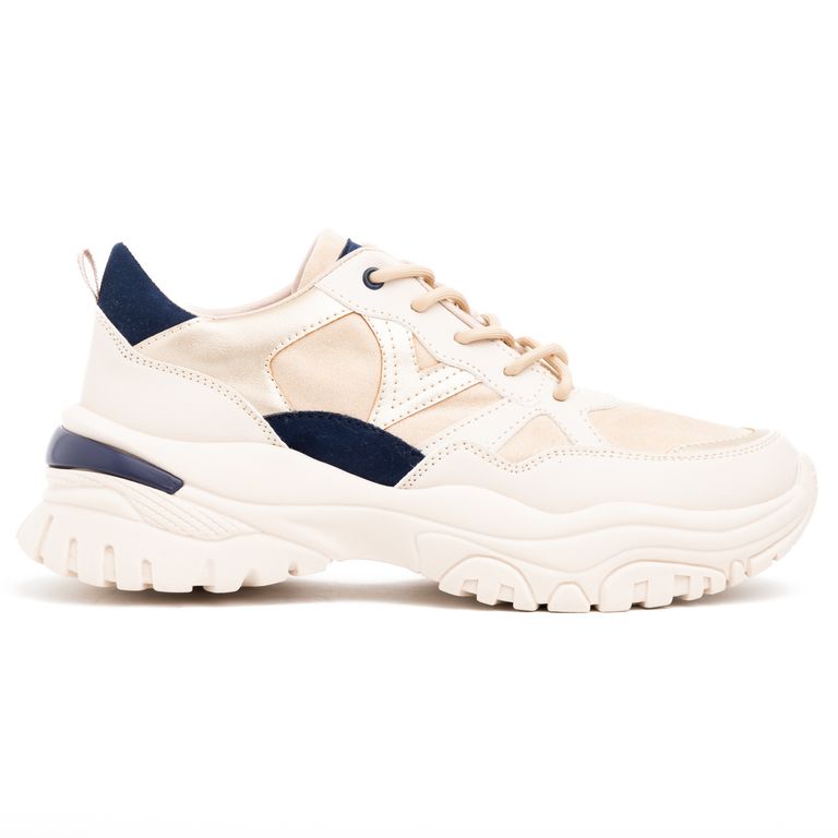 Zapatillas Urbanas Mujer Milan - Beige