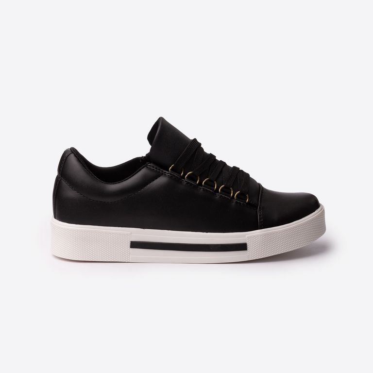 Zapatillas Urbanas Mujer Leticia - Negro