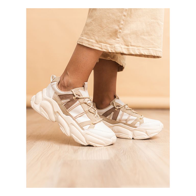 Zapatillas Urbanas Mujer Petra - Camel