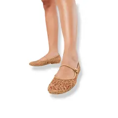 LB LIBBY CALZADOS Y ACCESORIOS - ZAPATOS CASUALES MARY JANE - ENCAJE MERCEDITAS