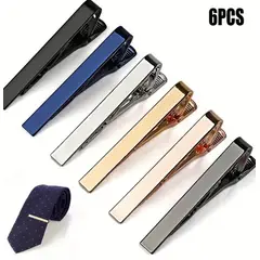 GENERICO - SET DE 6 PISA CORBATAS PARA CABALLEROS