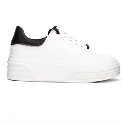 NEBULA - Zapatilla Zip - Negro