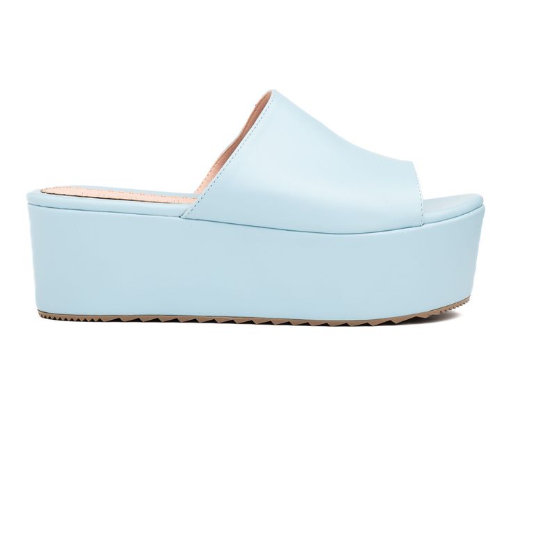 Sandalias Casuales Mujer Prato - Celeste