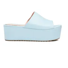 NEBULA - Sandalia Prato - Celeste
