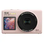 RENVMEXY - Cámara 5K 80MP WiFi Doble Pantalla Zoom 18X Envío Gratis