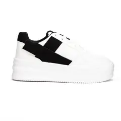 NEBULA - Zapatilla Krabi - Blanco con Negro