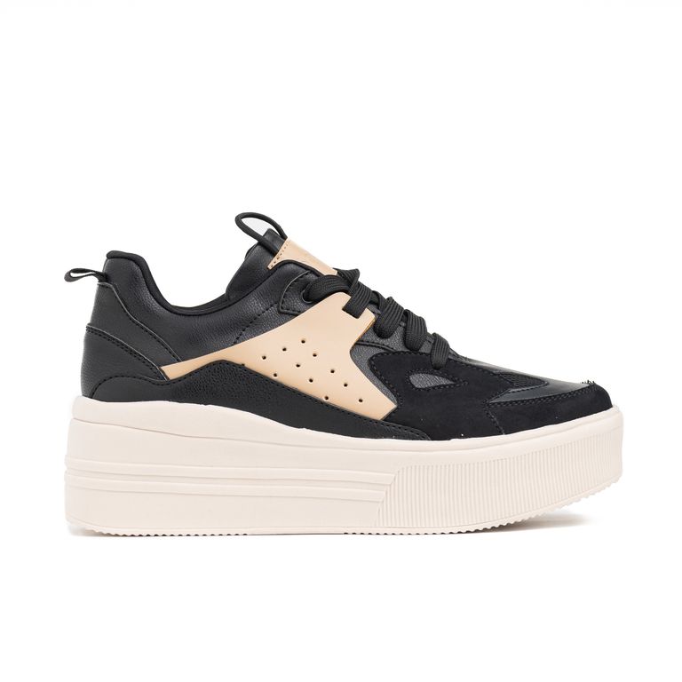 Zapatillas Urbanas Mujer Wartho - Negro