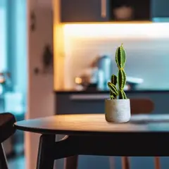 LAR DANIELSEN - Macetero gris con vetas doradas - Berlin