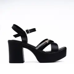 NEBULA - Sandalias Gorrity - Nébula - Negro