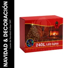 GENERICO - Luces de Navidad Ambar 5MT