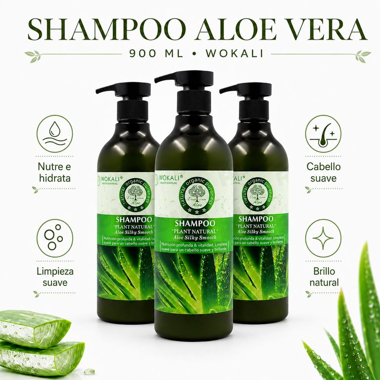 PACK 3 SHAMPOO ALOE VERA 900ML