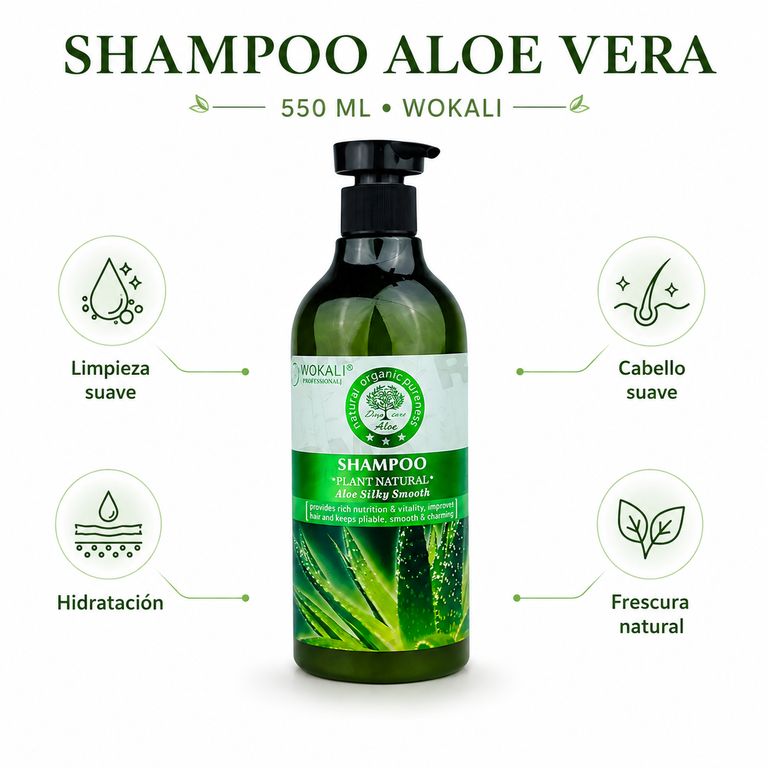 SHAMPOO ALOE VERA 550ML