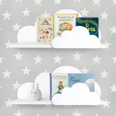 GENERICO - Estante Infantil Sky Kids - Blanco