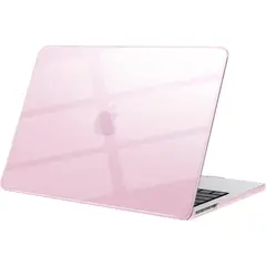 GENERICO - Funda Case para MacBook Air 13.6 " A3240/ A3113 /A2681 - ROSADO TRANSPARENTE