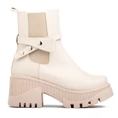 NEBULA - Botas Buttom - Nébula - Nude