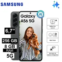 SAMSUNG - Galaxy A56 5g 256gb 8gb - Black