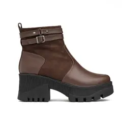 NEBULA - Botines Itala 20 - Nébula - Marrón