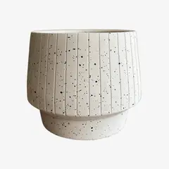 LAR DANIELSEN - Macetero de cerámica de forma acampanada - Copenhague