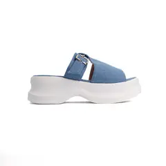 NEBULA - Sandalia Kveta - Nébula - Denim