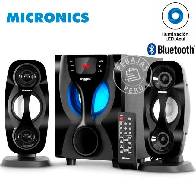Parlante Savage MIC S7415BT Bluetooth Woofer 4 Radio FM USB