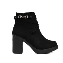 NEBULA - Botin Champeta - Nébula - Negro Gamuza