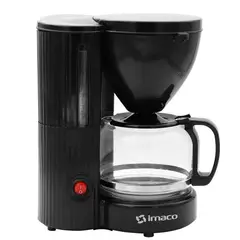 IMACO - Cafetera de 6-8 Tazas ICM608N Negro