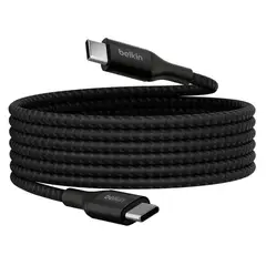 BELKIN - CABLE USB C POR AMBOS LADOS 240 W DE 2 METROS NEGRO