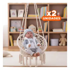 GENERICO - Pack2 Nina Kiki Baby Vestida con Ropa Celeste para Jugar y Coleccionar 42cm Y+Regalo Sticker