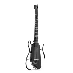 DONNER - GUITARRA ELECTROACÚSTICA - HUSH-C BLACK NYLON STRING CLASSICAL GUITAR