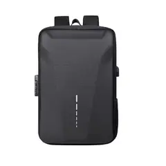 GENERICO - Mochila Antirrobo Impermeable Tapa Dura Con Clave Usb - Merc
