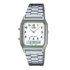 CASIO - RELOJ AQ-230A-7B ORIGINAL DORADO SKU CAS-108