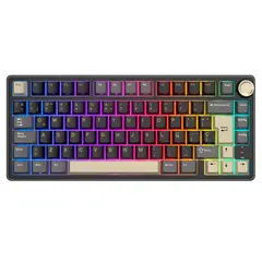 ROYAL KLUDGE - Teclado RK R75 Cableado PHANTOM - BROWN SWITCH