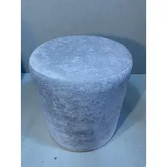 GENERICO - PUFF CILINDRICO PLATA