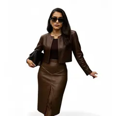 AMA OUTFITTERS - CHAQUETA DE CUERINA LONDON JACKET