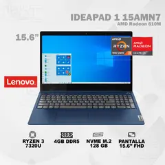 LENOVO - LAPTOP IDEAPAD 1 15AMN7 AMD RYZEN 3 7320U