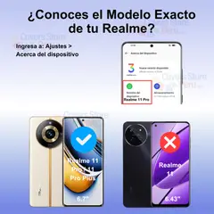 GENERICO - Mica para Realme 11 Pro Plus Protector de Cerámica Mate Antishock